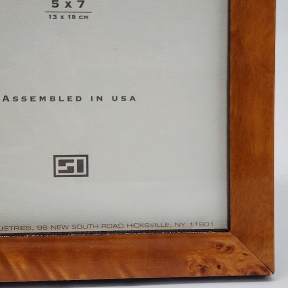 Firenze Italian Wood 5x7 Picture Frame Assembled In USA - Picture 4 of 11